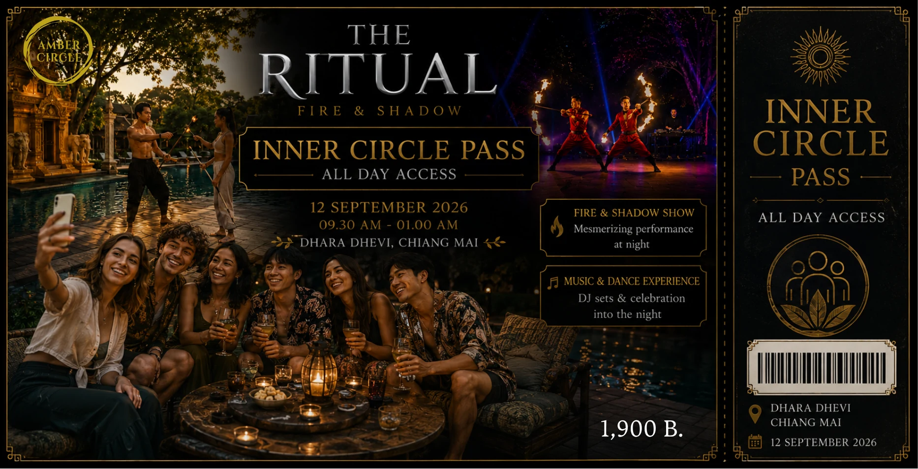 Inner Circle Pass, THB 1,900